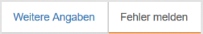 Bildschirmaufnahme des „Fehler melden“ Tab am Ende jeder Trefferliste in EconBiz